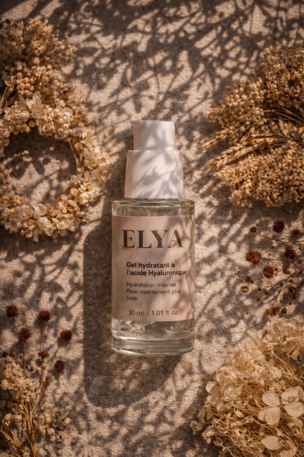 gel hydratant à l'acide hyaluronique