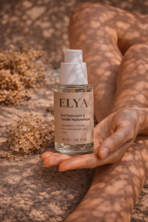 gel hydratant à l'acide hyaluronique