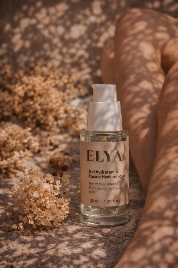 gel hydratant à l'acide hyaluronique