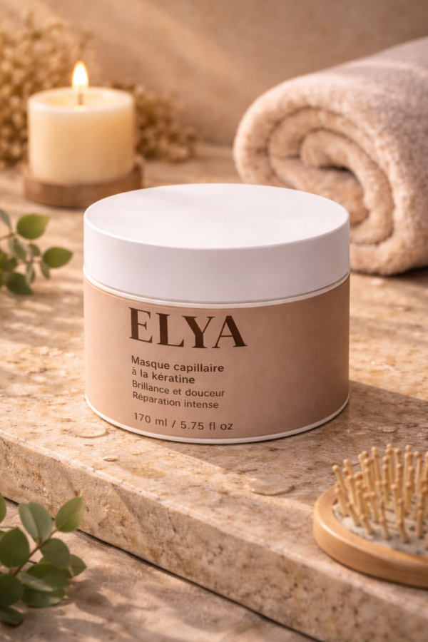 masque capillaire à la kératine